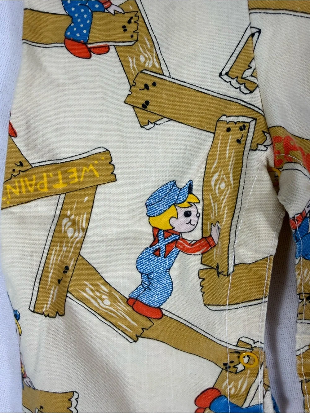2 pairs of Vintage Infant Overalls- Carters turtle + unbranded painter